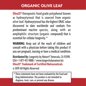 Organic Olive Leaf Statement