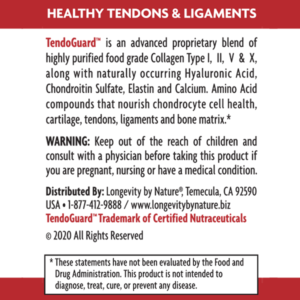 TendoGuard Healthy Tendons & Ligaments