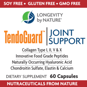 TendoGuard Ingredient Label